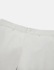 Quần short nam basic cạp âu phối chun bản