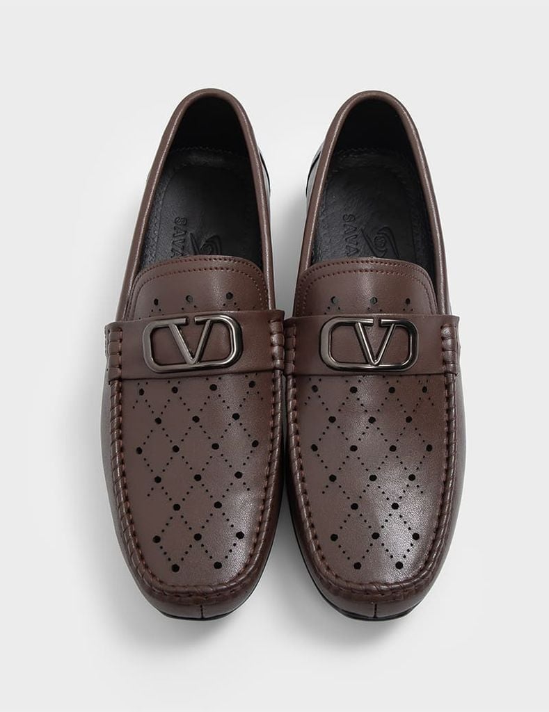 Giày Moccasin nam MSH044K5