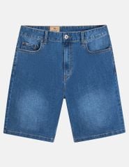Quần short jean nam mài nhẹ
