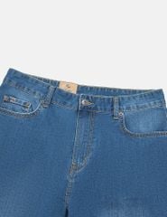 Quần short jean nam mài nhẹ