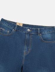 Quần short jean nam mài nhẹ