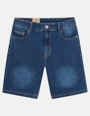 Quần short jean nam mài nhẹ