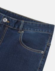 Quần short jean nam mài nhẹ
