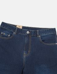 Quần short jean nam mài nhẹ