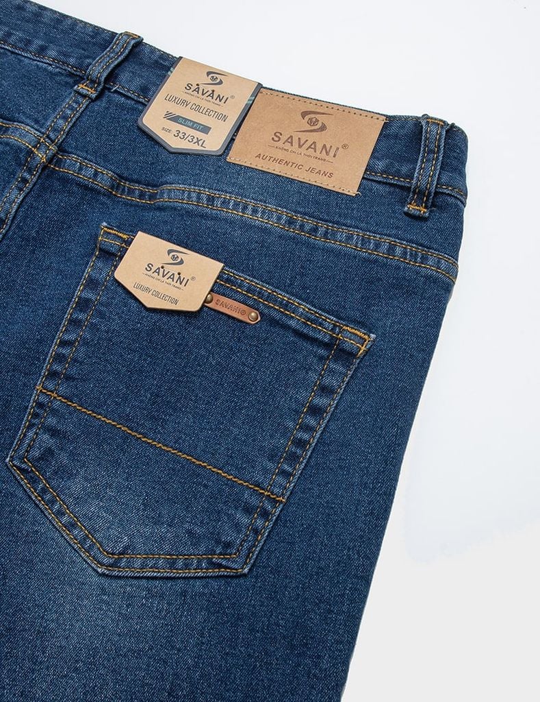 Quần short jean nam MSJ005S4