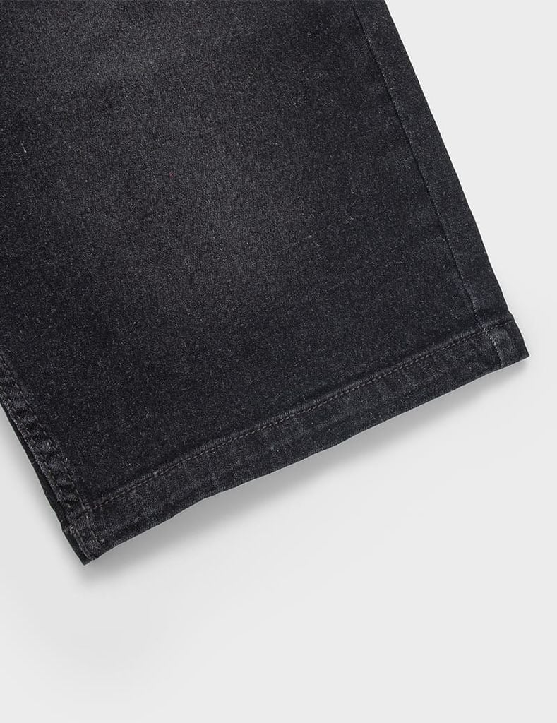 Quần short jean nam mài nhẹ dáng ôm vừa