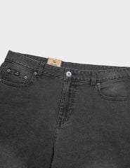 Quần short jean nam mài nhẹ dáng ôm vừa