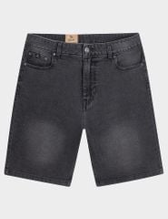 Quần short jean nam mài nhẹ dáng ôm vừa
