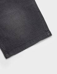 Quần short jean nam mài nhẹ dáng ôm vừa