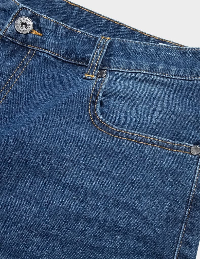 Quần short jean nam MSJ007S4