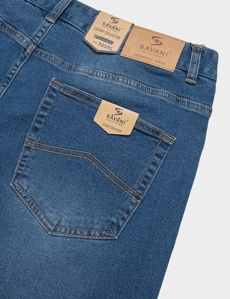 Quần short jean nam MSJ008S4