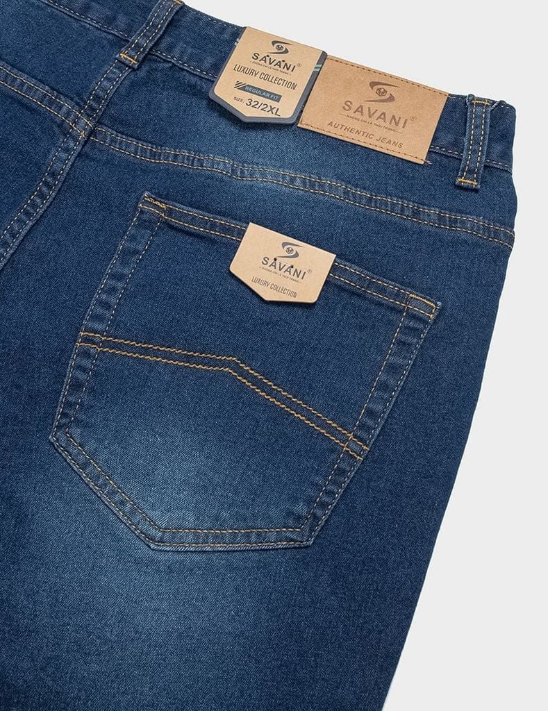 Quần short jean nam MSJ008S4