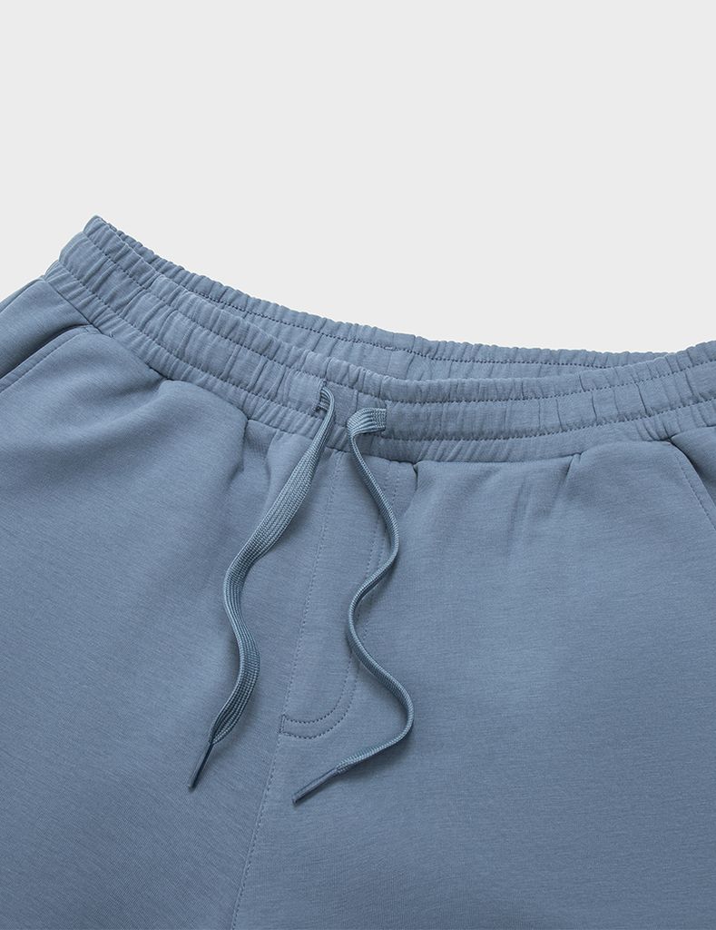 Quần short nam dệt kim túi ốp sau