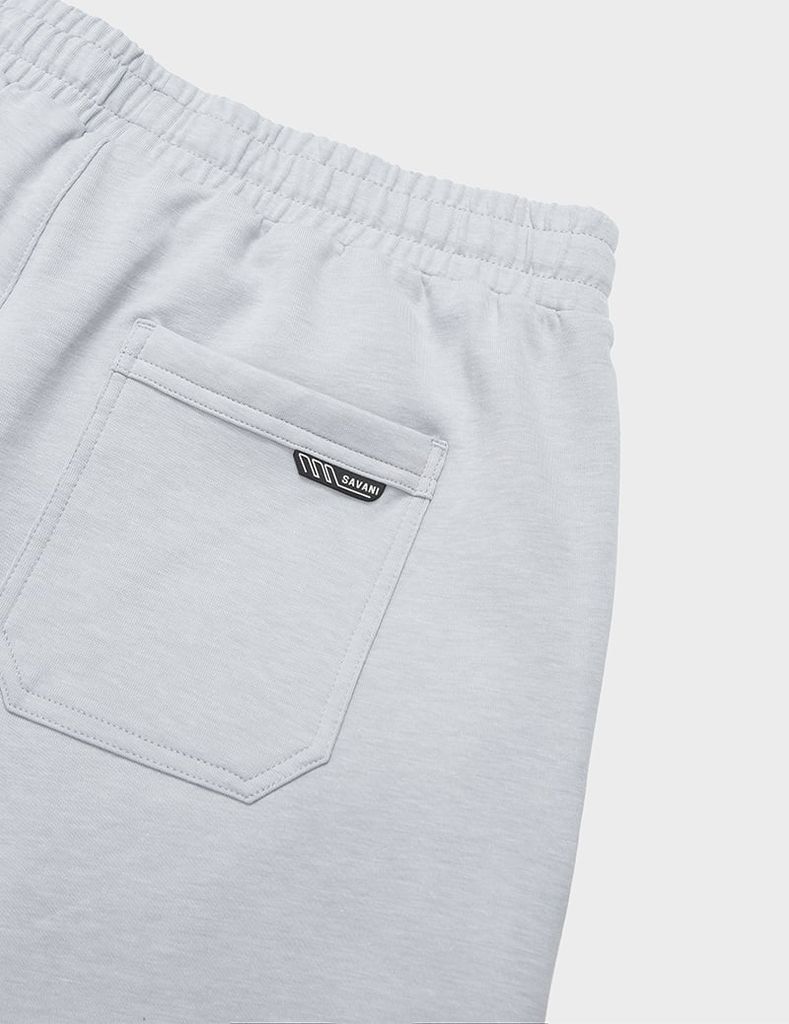 Quần short nam dệt kim túi ốp sau