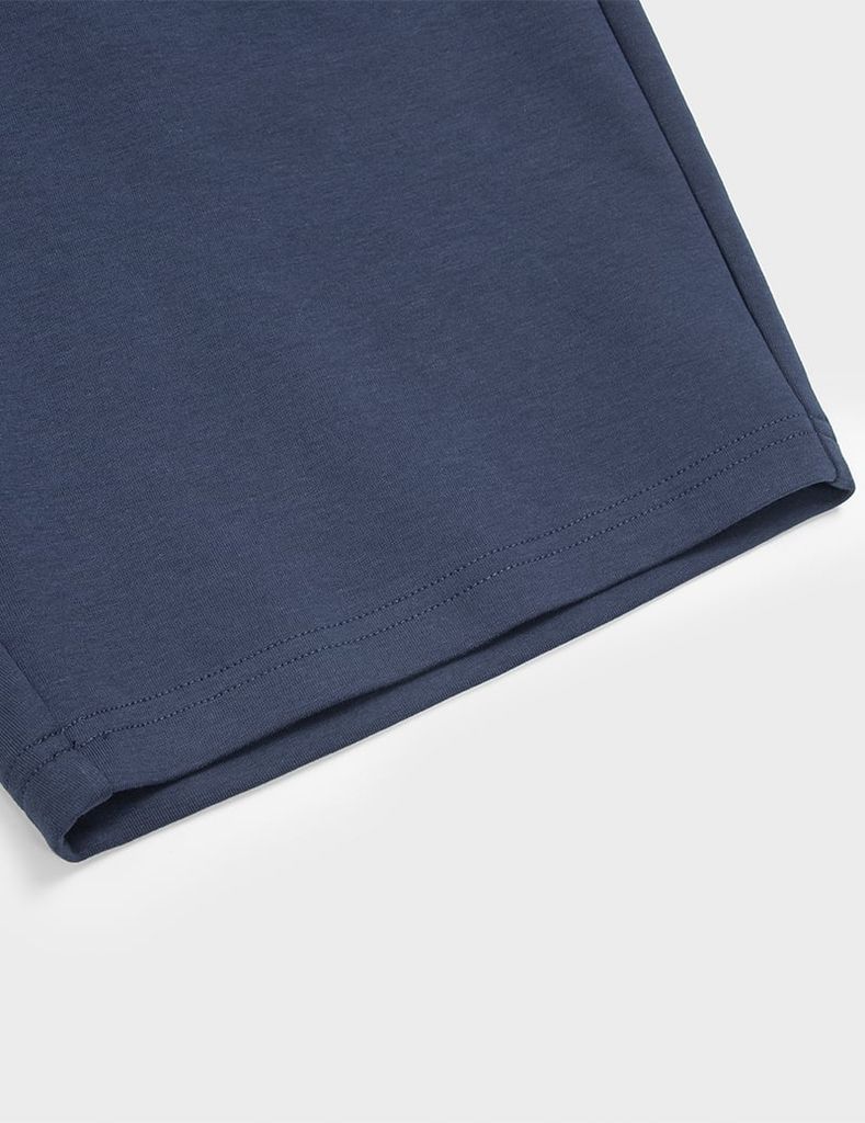 Quần short nam dệt kim túi ốp sau