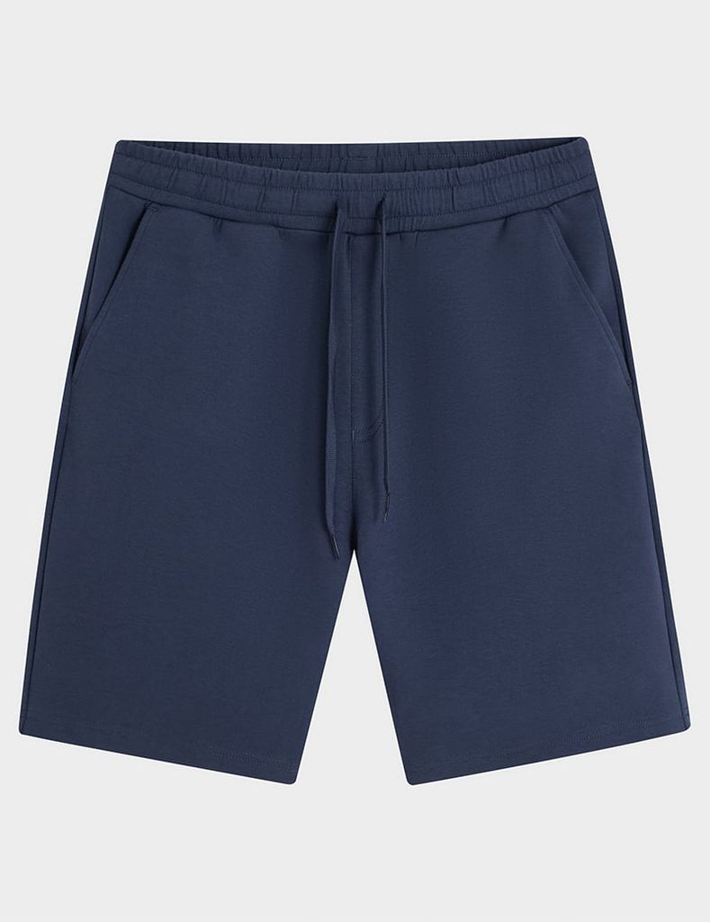 Quần short nam dệt kim túi ốp sau