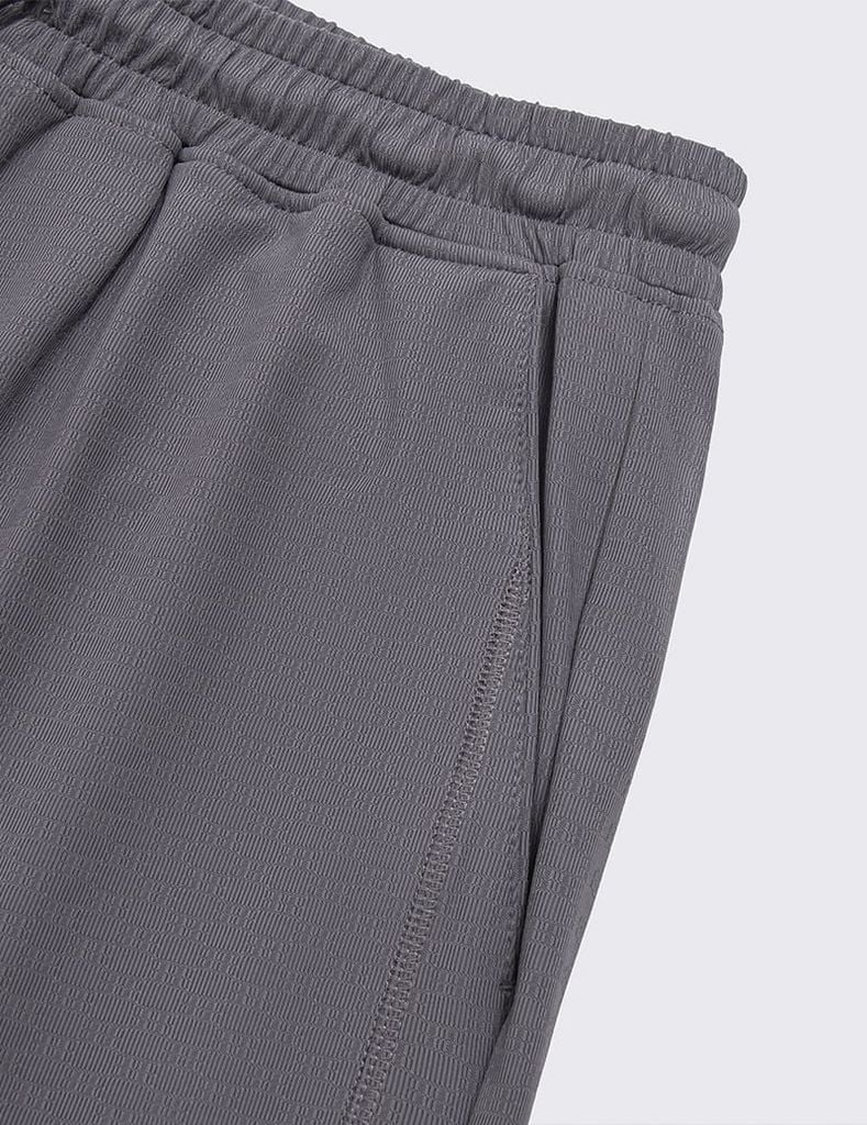 Quần short dệt kim nam pack cao su gấu trái