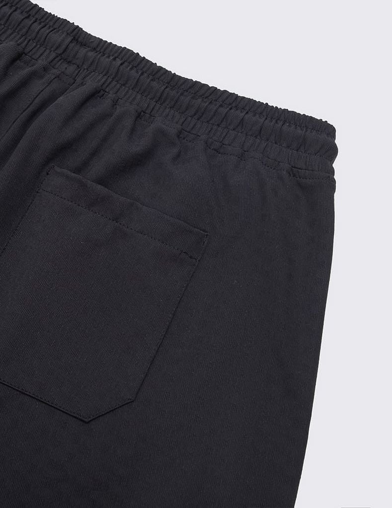 Quần short dệt kim nam pack cao su gấu trái