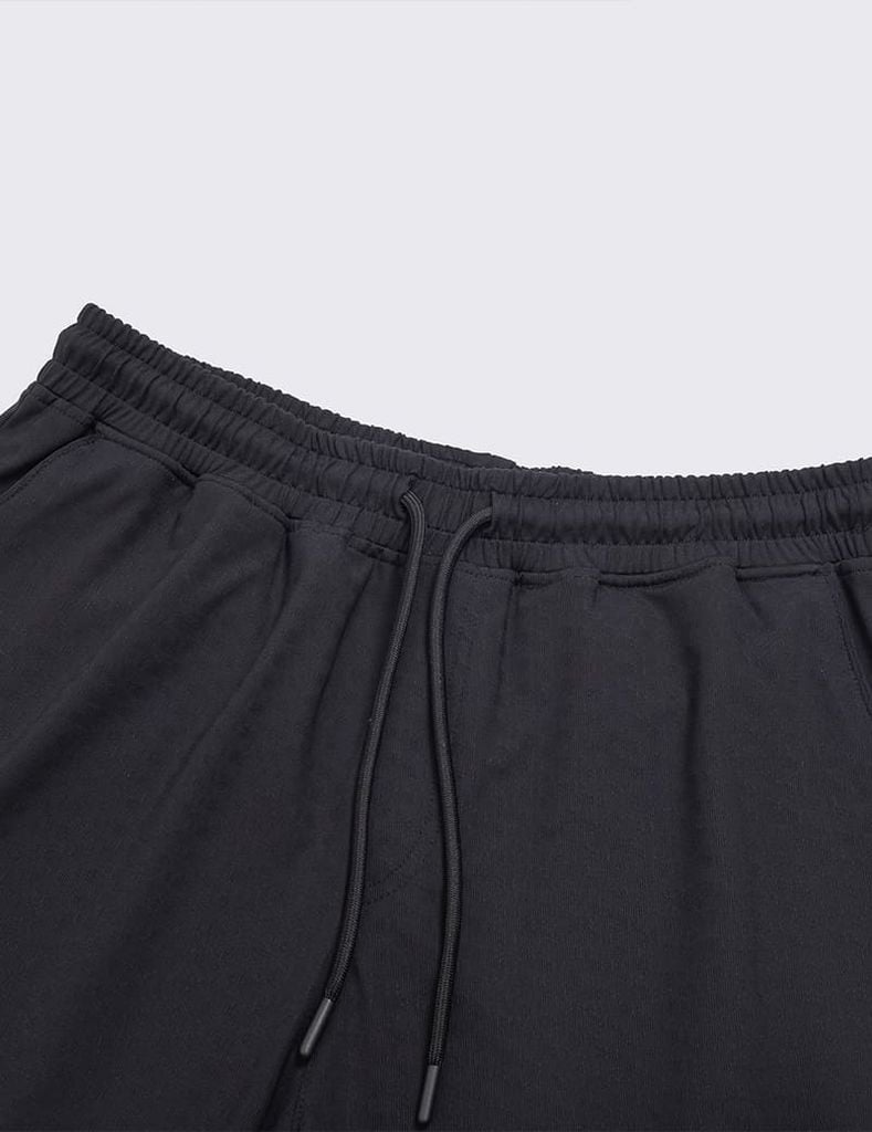 Quần short dệt kim nam pack cao su gấu trái
