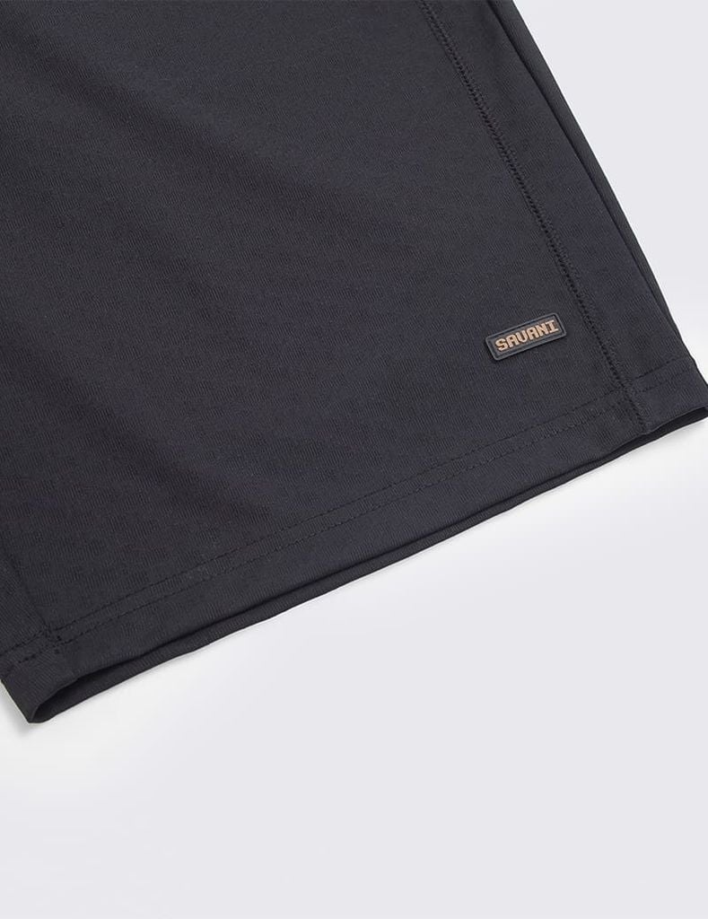 Quần short dệt kim nam pack cao su gấu trái