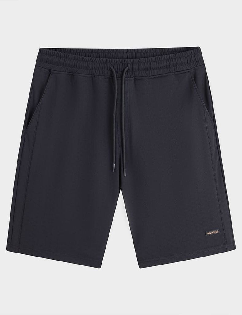 Quần short dệt kim nam pack cao su gấu trái