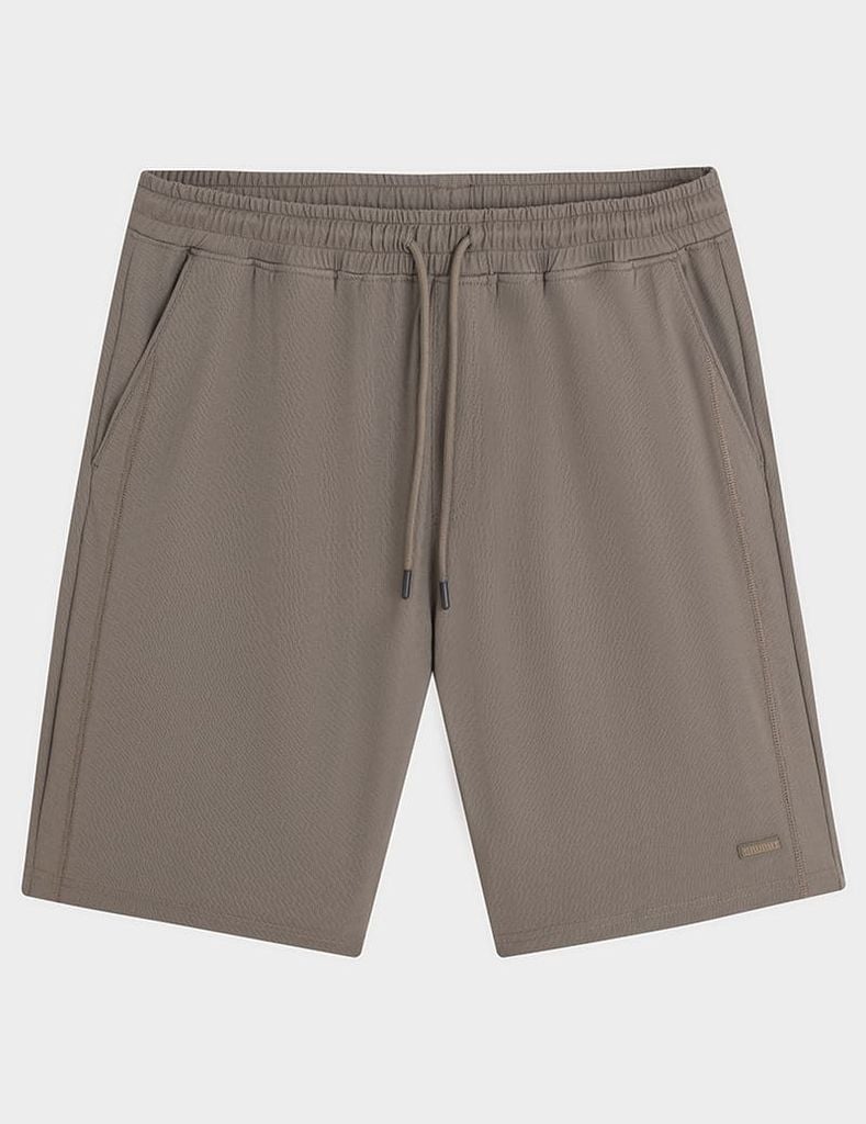 Quần short dệt kim nam pack cao su gấu trái
