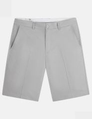 Quần short khaki nam cạp thường kẹp mác da