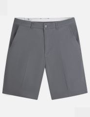 Quần short khaki nam cạp thường kẹp mác da