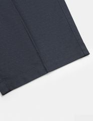 Quần short khaki nam cạp thường kẹp mác da