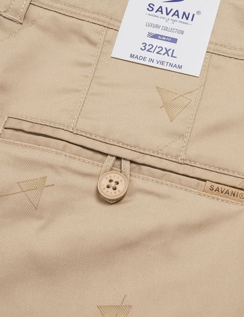 Quần short khaki nam MSO008S4