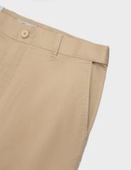 Quần short khaki nam cạp tăng đơ