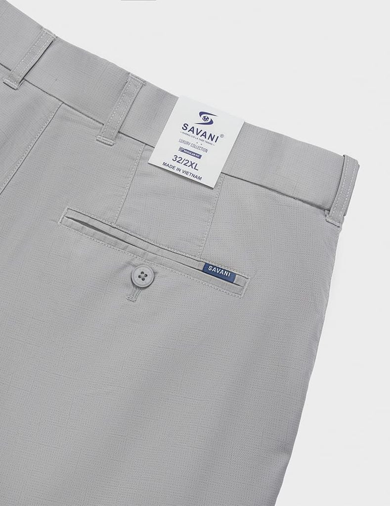 Quần short khaki nam cạp tăng đơ