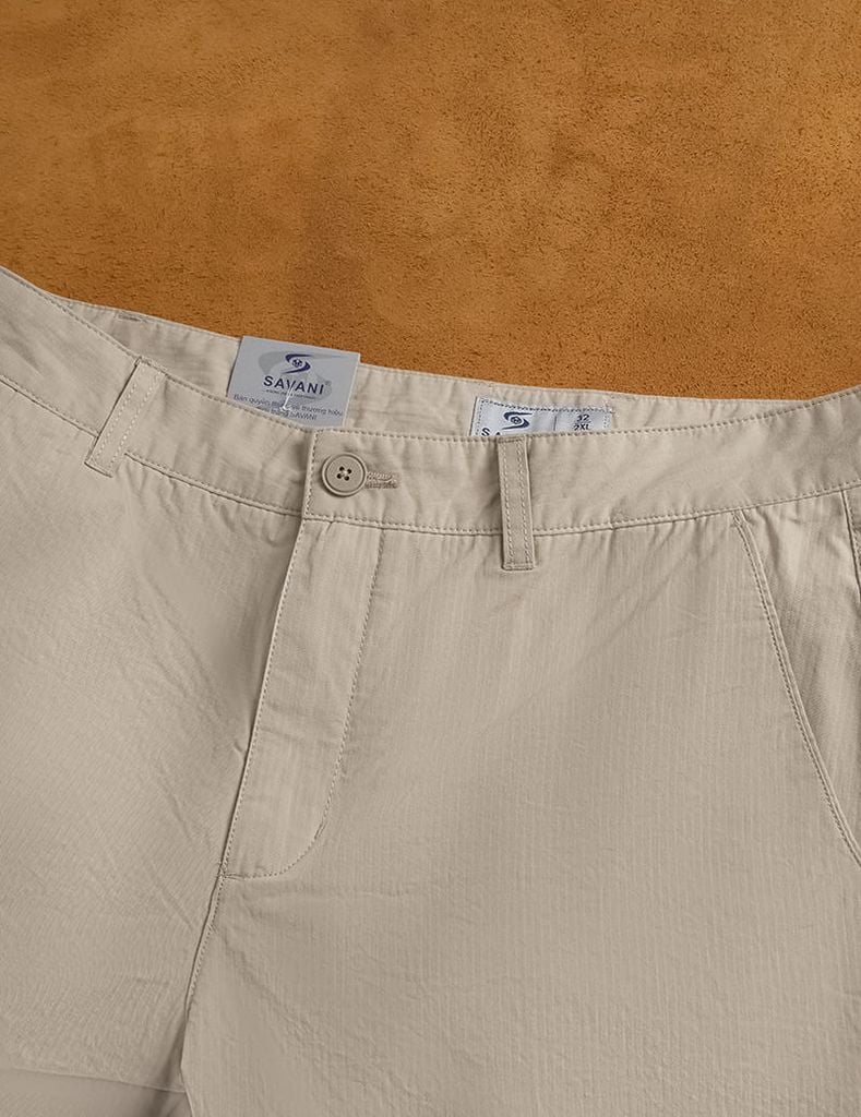 Quần short nam khaki MSO013S4