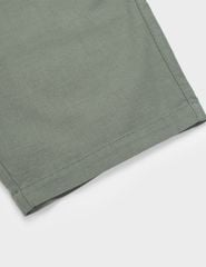 Quần short nam khaki đũi cạp chun hai bên sườn