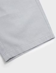 Quần short nam khaki đũi cạp chun hai bên sườn