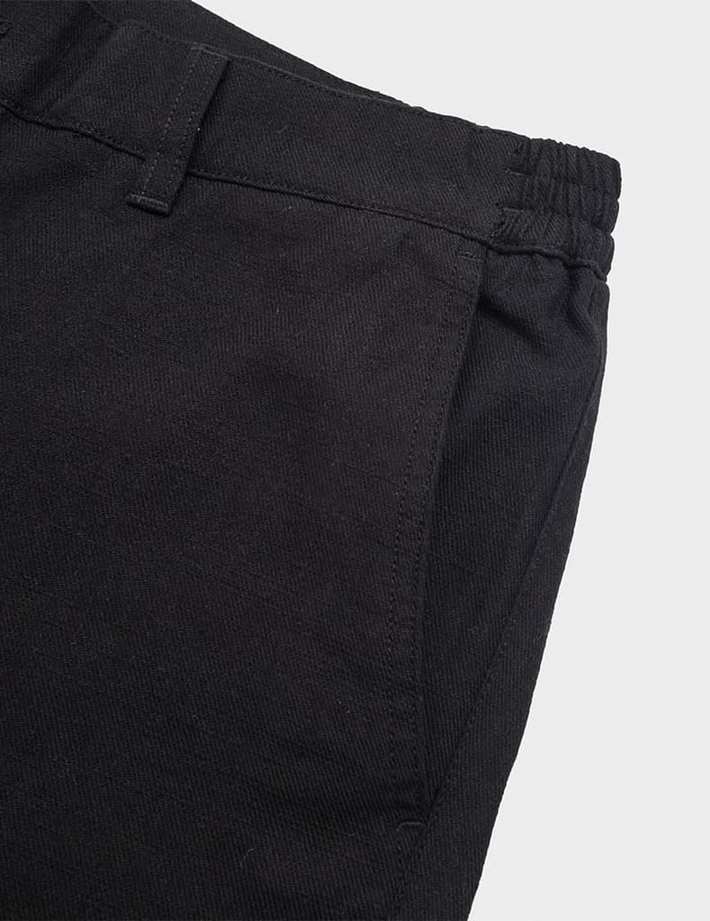 Quần short nam khaki đũi cạp chun hai bên sườn