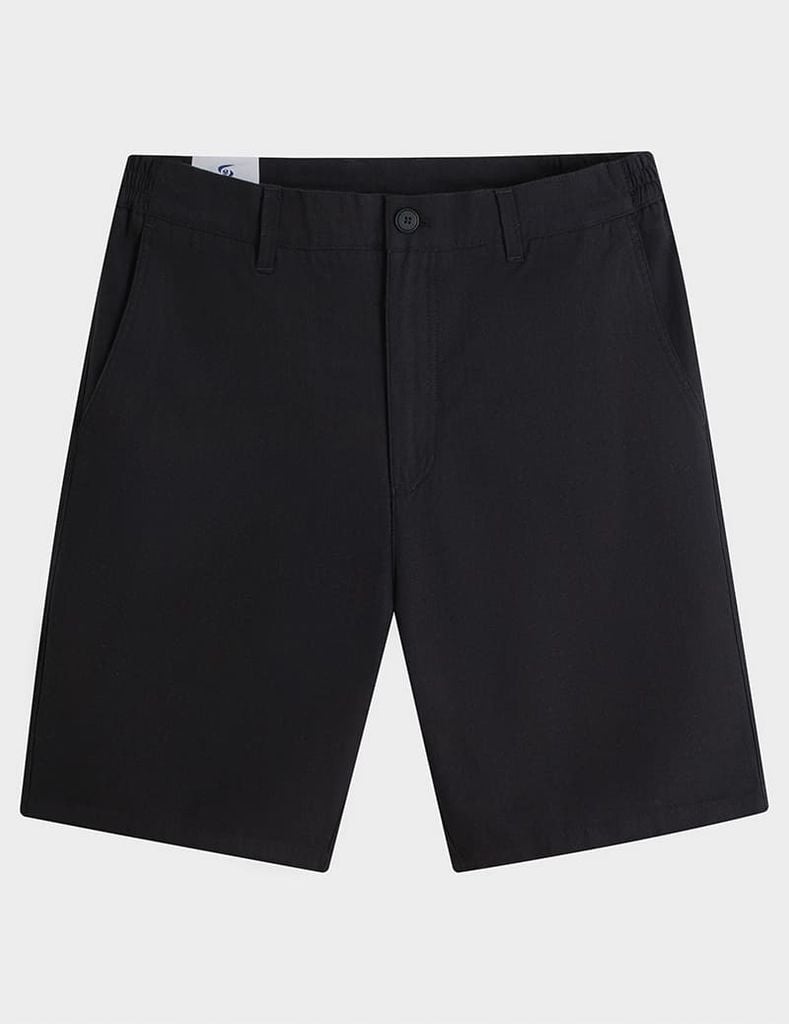 Quần short nam khaki đũi cạp chun hai bên sườn
