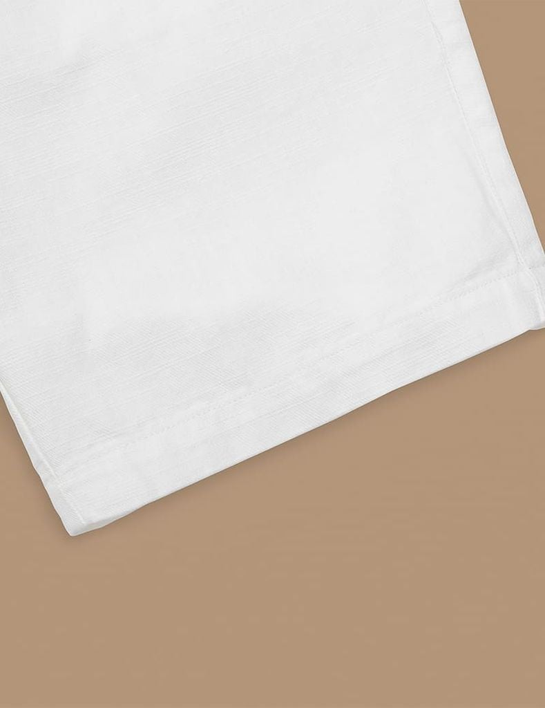 Quần short nam khaki đũi cạp chun hai bên sườn