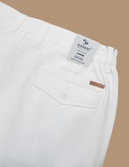 Quần short nam khaki đũi cạp chun hai bên sườn