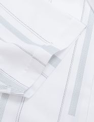 Áo sơ mi nam ngắn tay tà lượn không túi