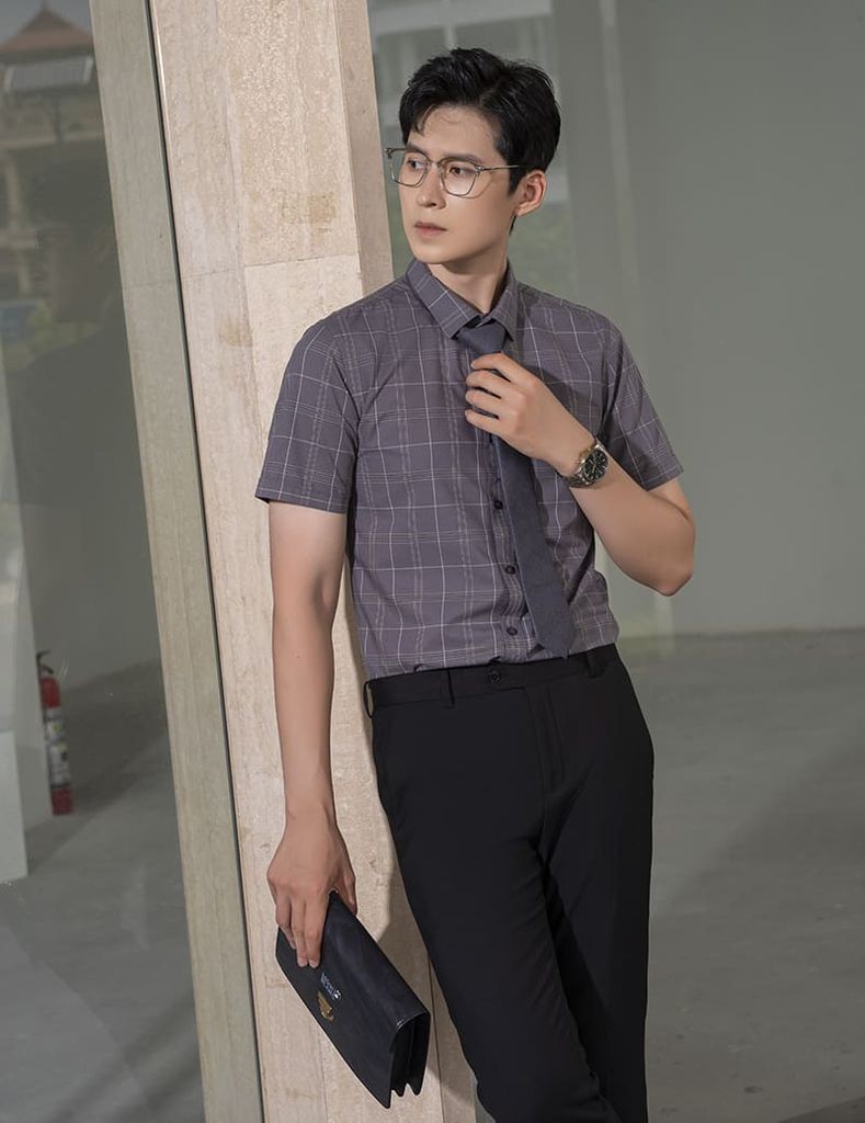 Áo sơ mi ngắn tay nam MSS035S4