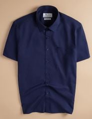 Sơ mi nam ngắn tay tà bằng MSS041S4