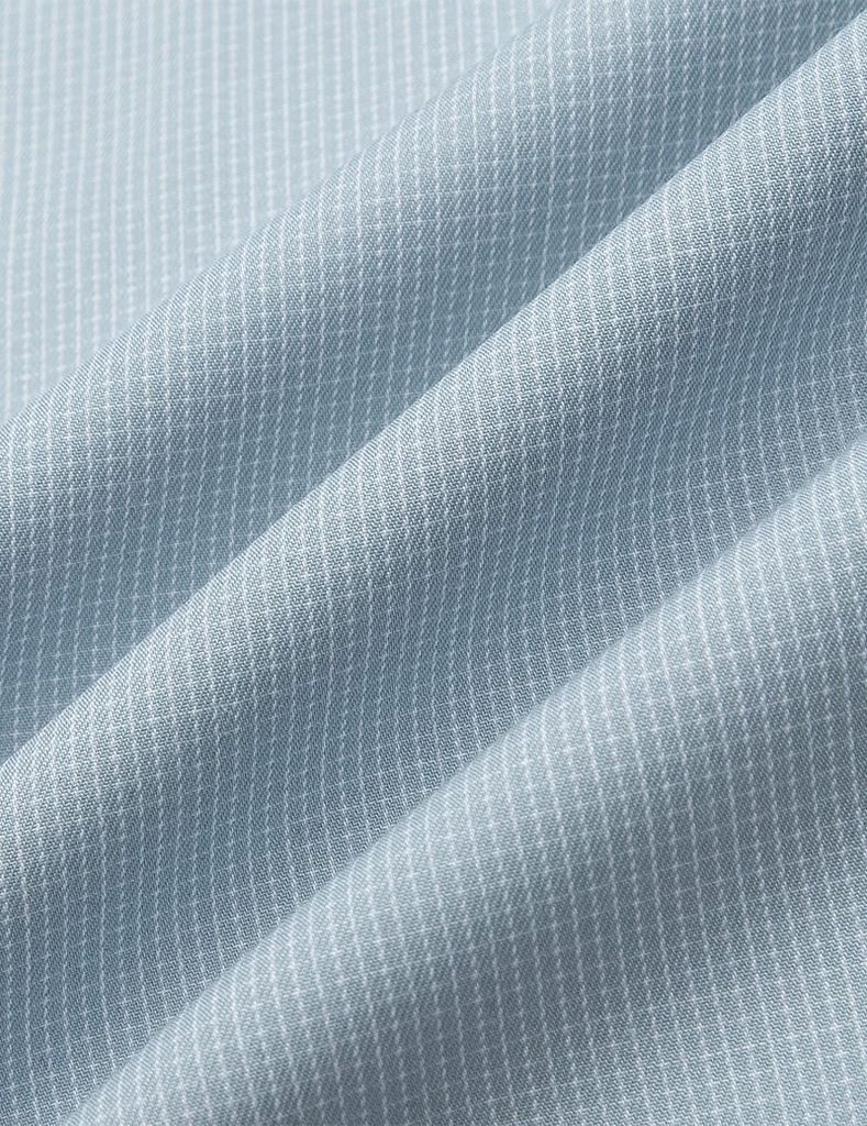 Áo sơ mi ngắn tay kẻ tà bằng có túi