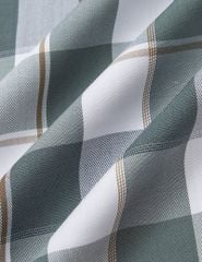 Áo sơ mi ngắn tay nam tà lượn không túi
