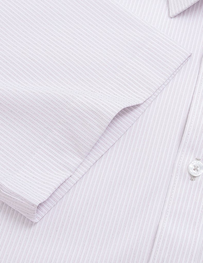 Áo sơ mi ngắn tay nam tà bằng có túi