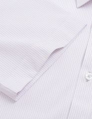 Áo sơ mi ngắn tay nam tà bằng có túi