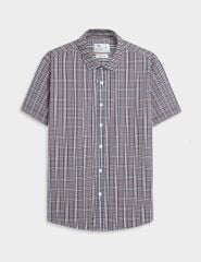 Áo sơ mi ngắn tay tà lượn MSS089S4