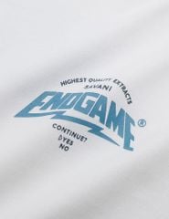 Áo T-shirt ngắn tay nam cổ tròn bo rib in cao su trước ngực