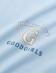 Áo t-shirt nam cổ bo rib in cao su trước ngực