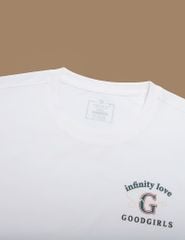 Áo t-shirt nam cổ bo rib in cao su trước ngực